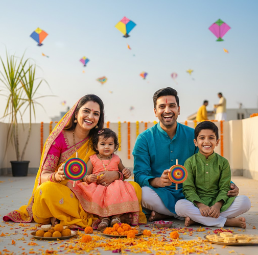 Happy Festive Family Celebration