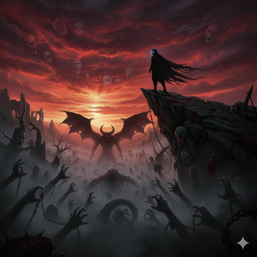 Heroic Spirit character in cinematic scene