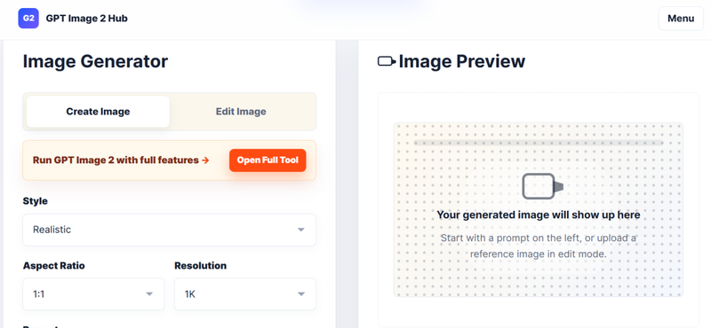 GPT Image 2 Bildgenerator