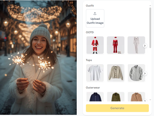 Pixpretty’s AI Outfit Selection