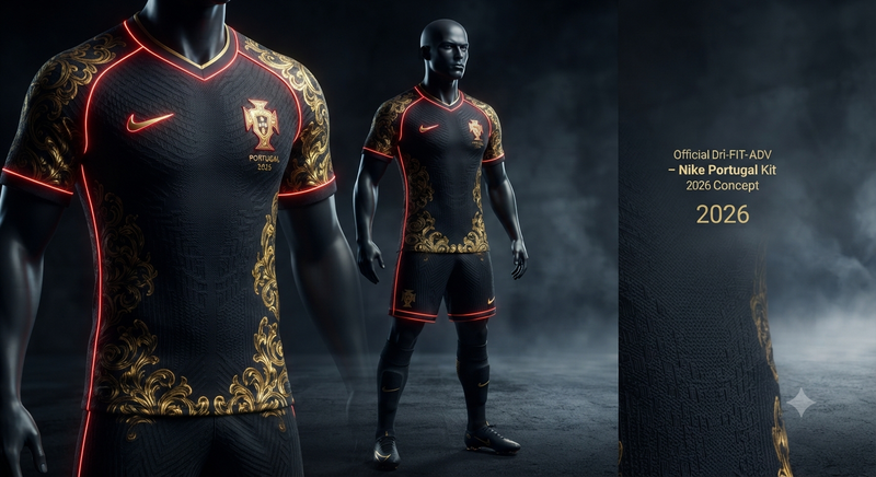 Portugal 2026 Obsidian Gold Filigree Leds