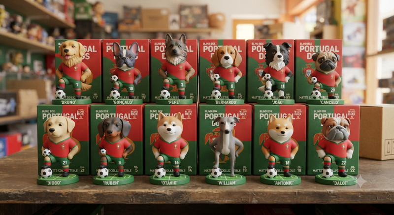 Dog Breed Portuguese Football Player Toys