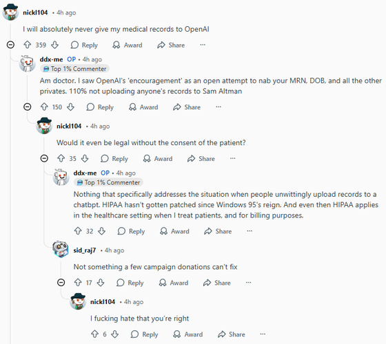 Reddit and X users fear data leaks