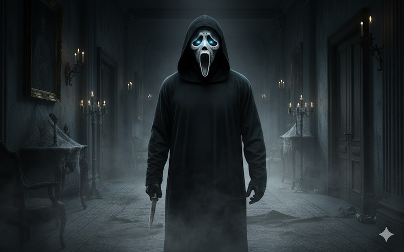 Spirit hero with mystical glowing symbols