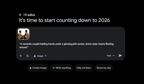 Two cats exchanging Valentine's gifts