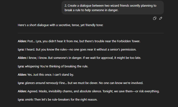 young wizard's first magic lesson