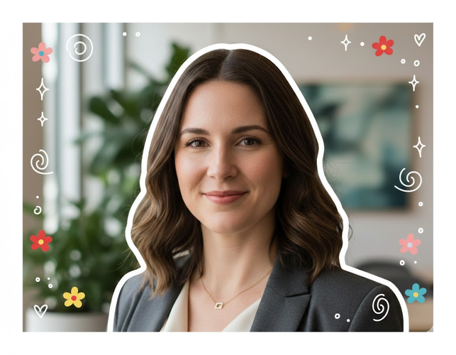 Young woman with flower crown reading in forest