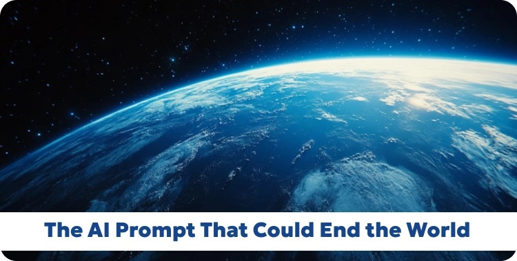 the ai prompt that could end the world