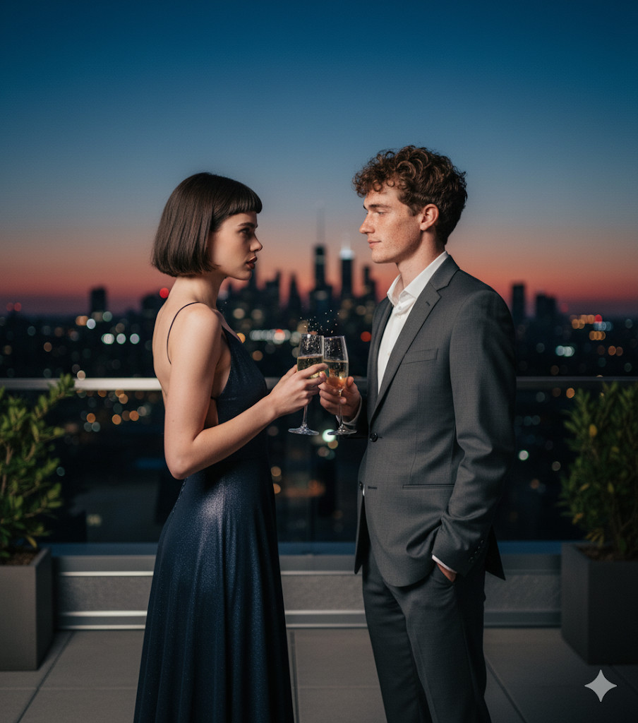 urban skyline chic gemini ai