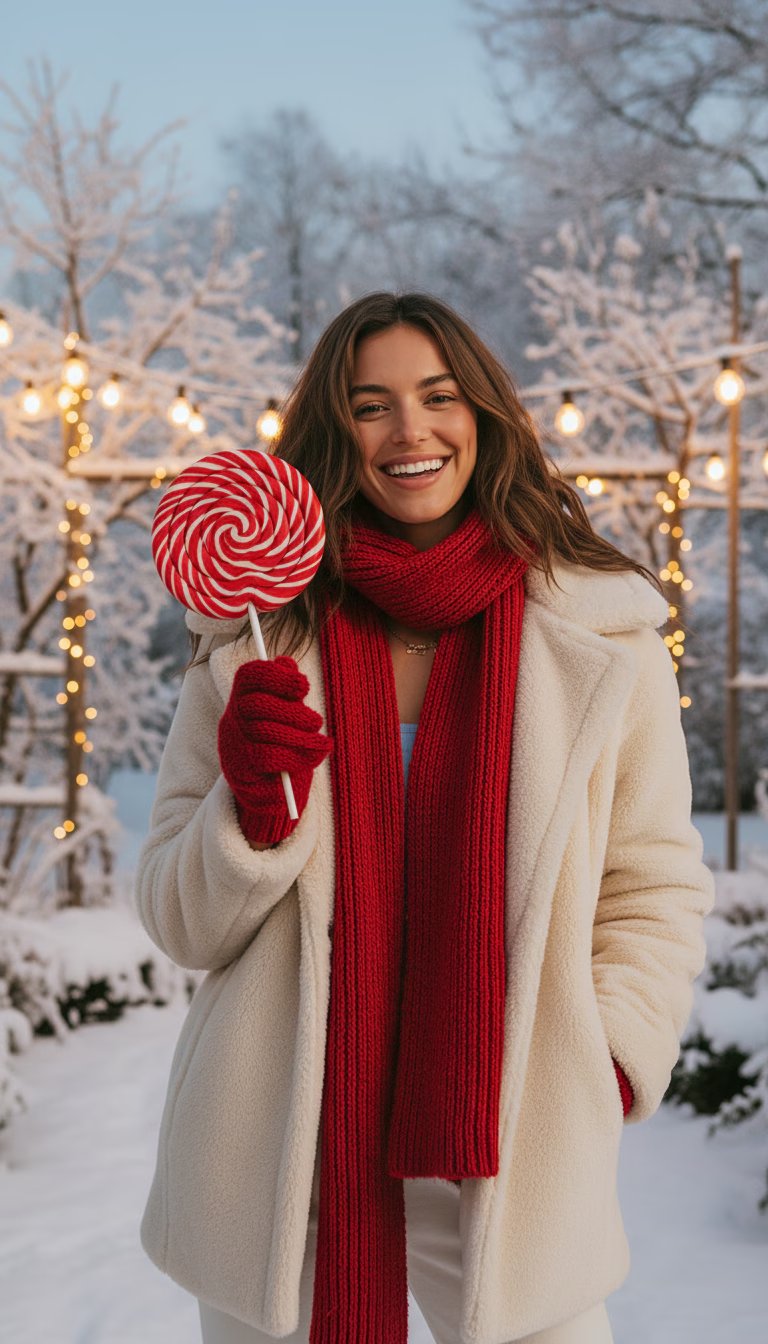 ai candy cane picture ultra-realistic