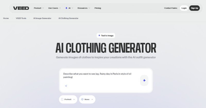 VEED.io KI Outfit Generator Online
