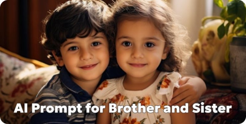 ai prompt for brother and sister