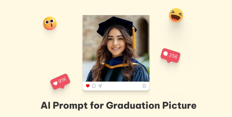 ai prompt for graduation picture