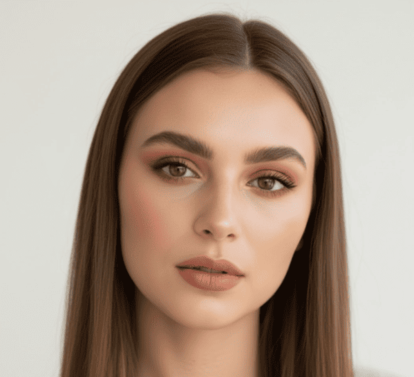 glossy nude editorial