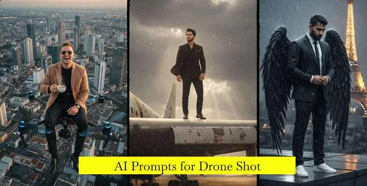 ai prompts for drone shot