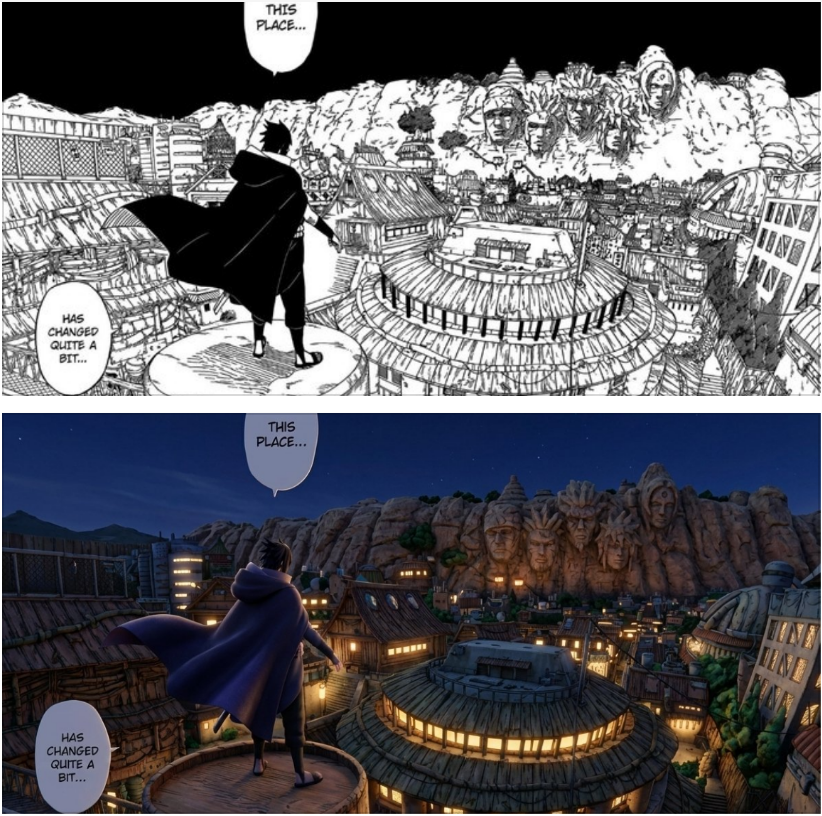 Anime coloring and 3D