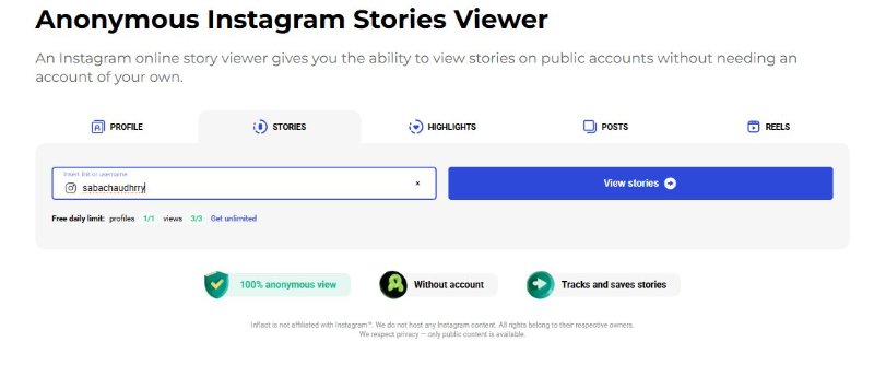 anonymous instgram post viewer