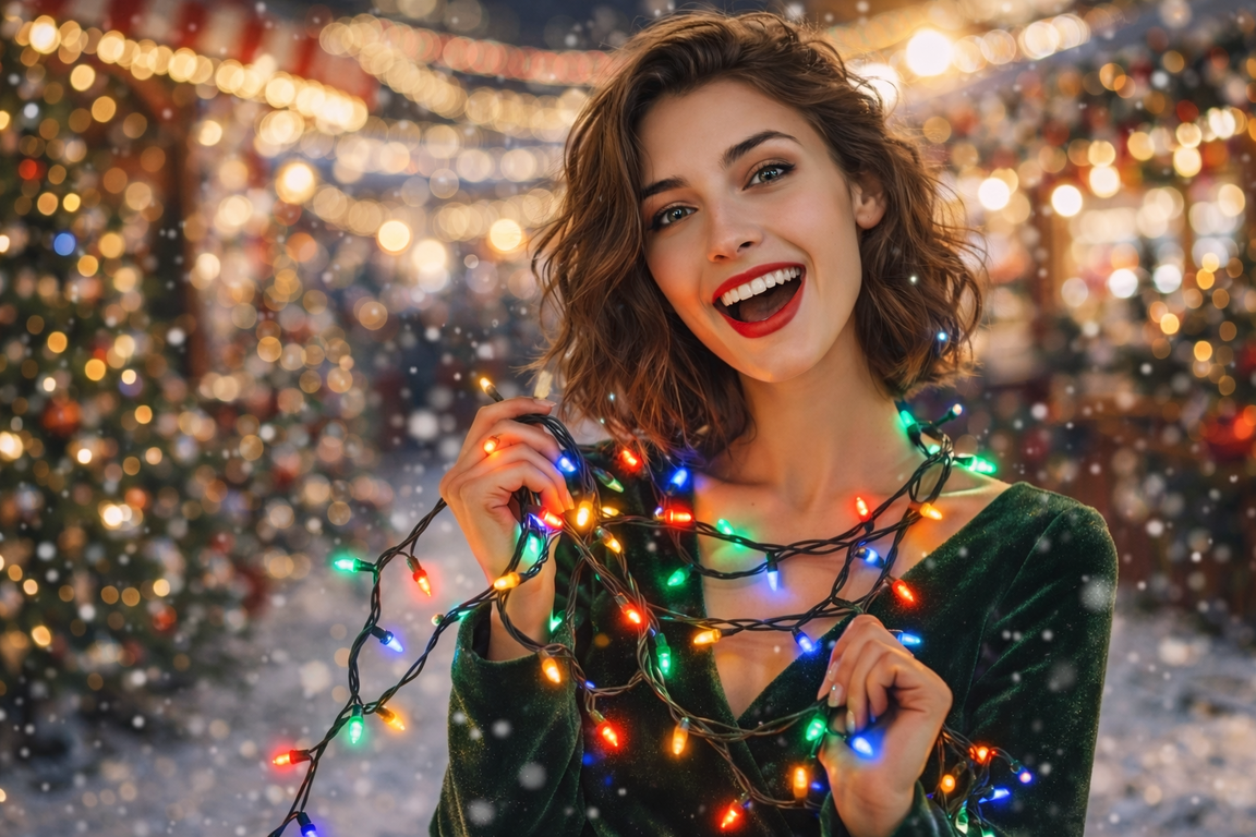 chatgpt christmas photo trend prompt