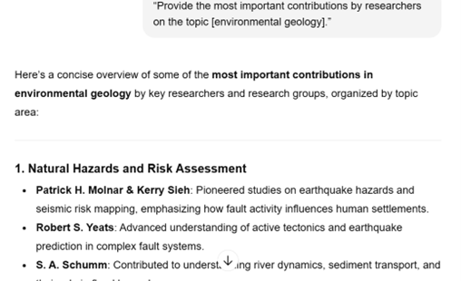 important contributions