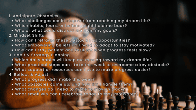 overcoming obstacles to dream life