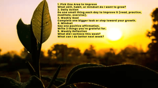 personal growth action plan