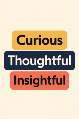 three word description