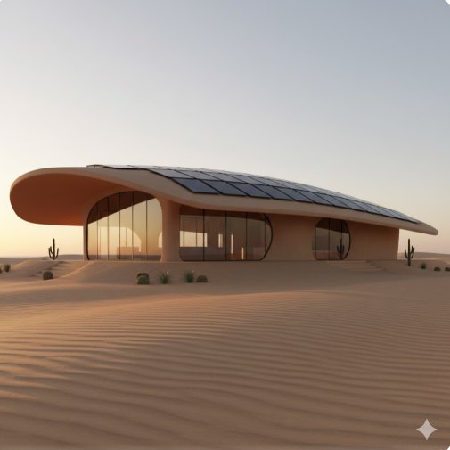 desert landscape eco lodge