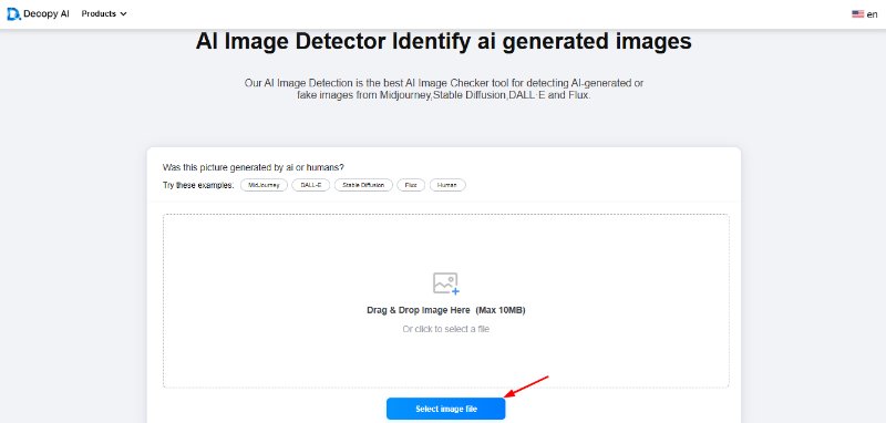 Decopy AI Detector
