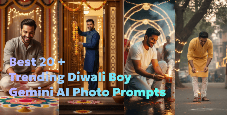 gemini ai photo prompt copy paste trending boy diwali