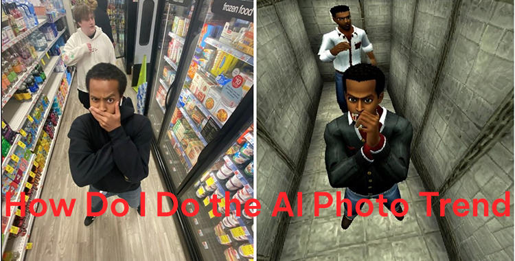 how do i do the ai photo trend
