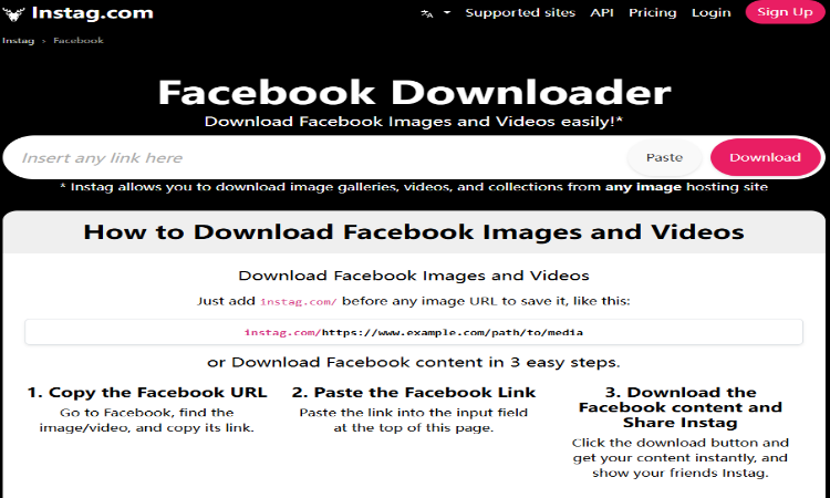 Instag Photo Downloader