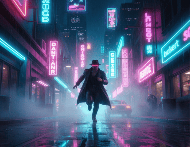 neon city chase