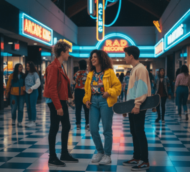 retro mall adventure