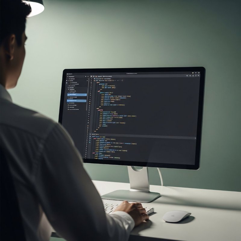 focused coding session