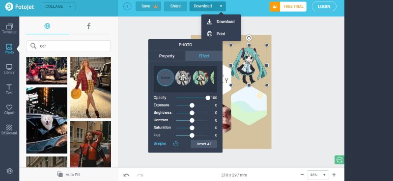 fotojet collage download