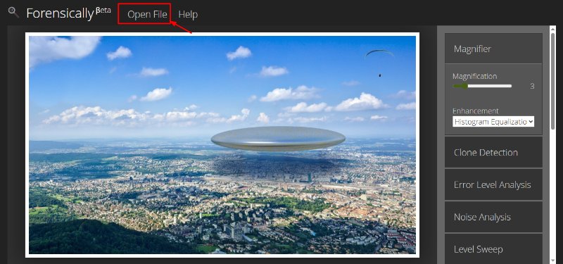 Forensically AI image 