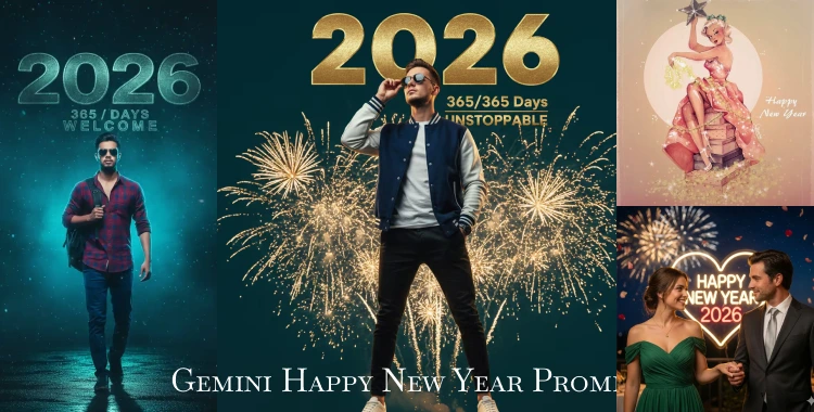 gemini happy new year ai prompt