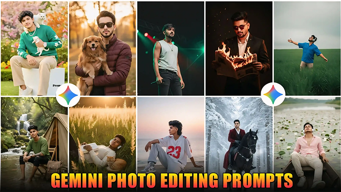 gemini trending photo prompt boy