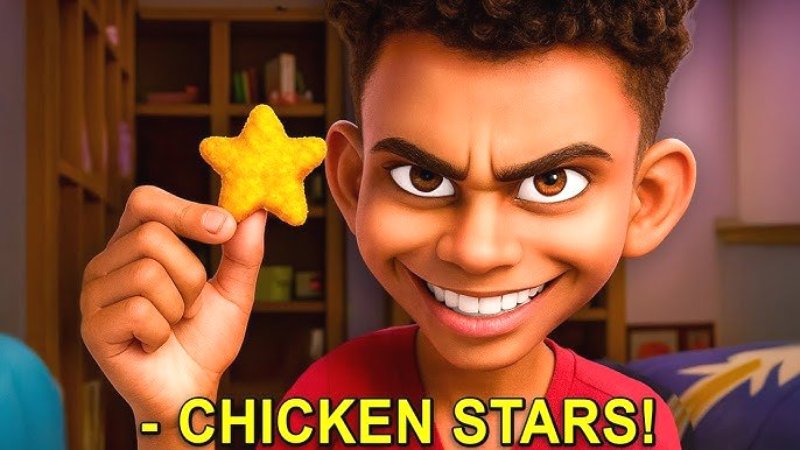 Gen alpha chicken stars"
