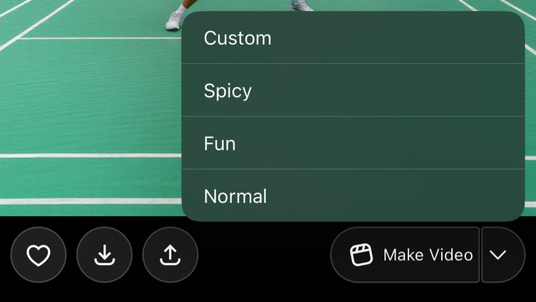 grok imagine spicy mode