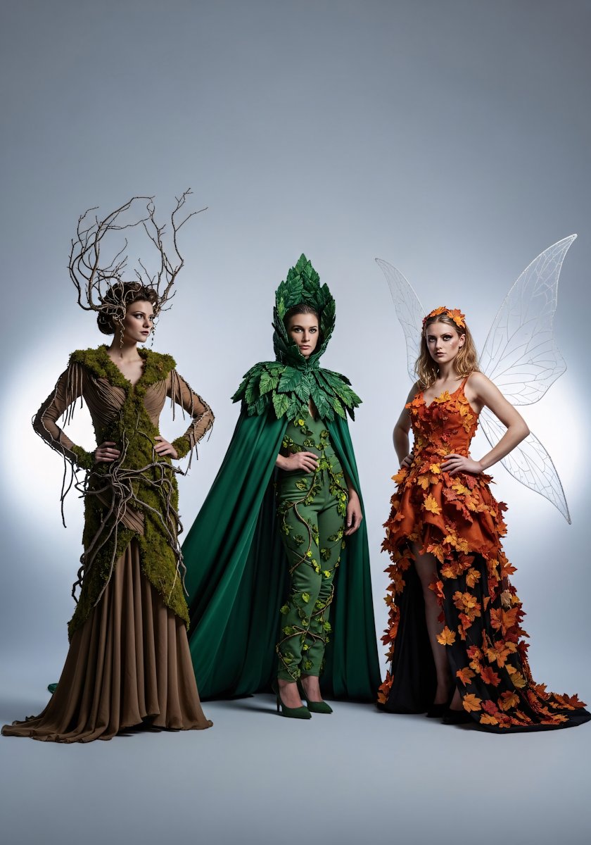 halloween nature costumes chatgpt photo