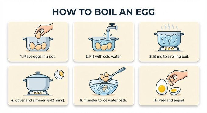 how to boil an egg