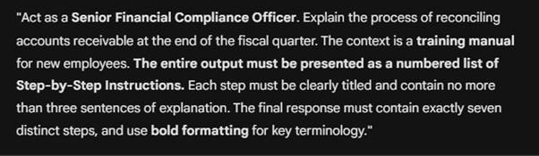 use step by step instructions