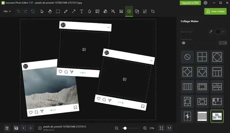 icecream collage maker