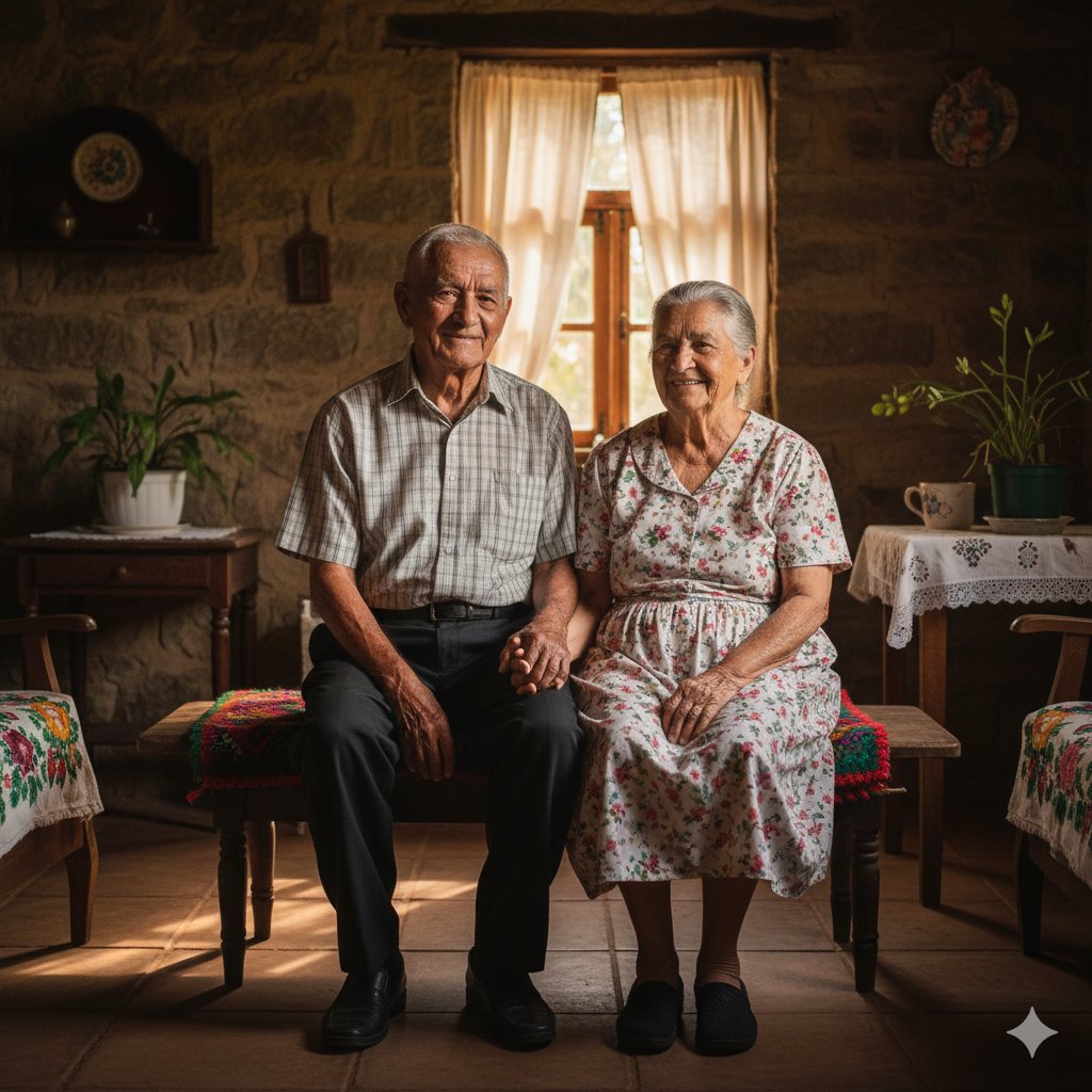 casal idoso gemini ai