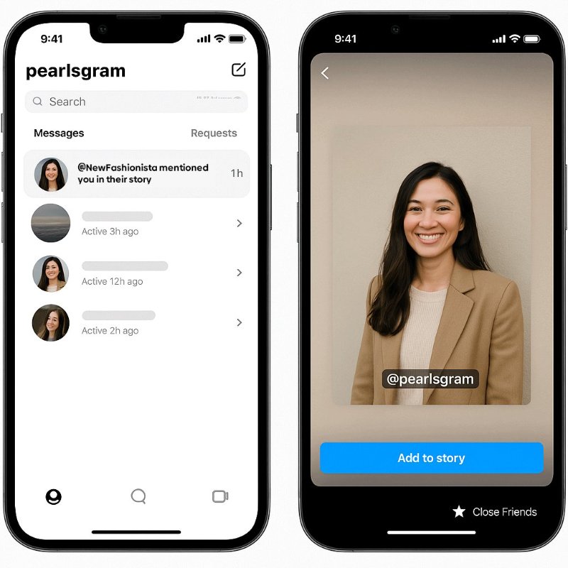 instagram add to story