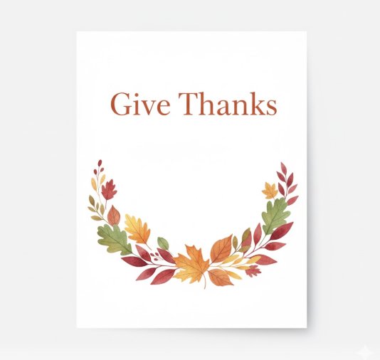 minimalist greeting card design