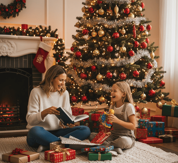 christmas morning bond