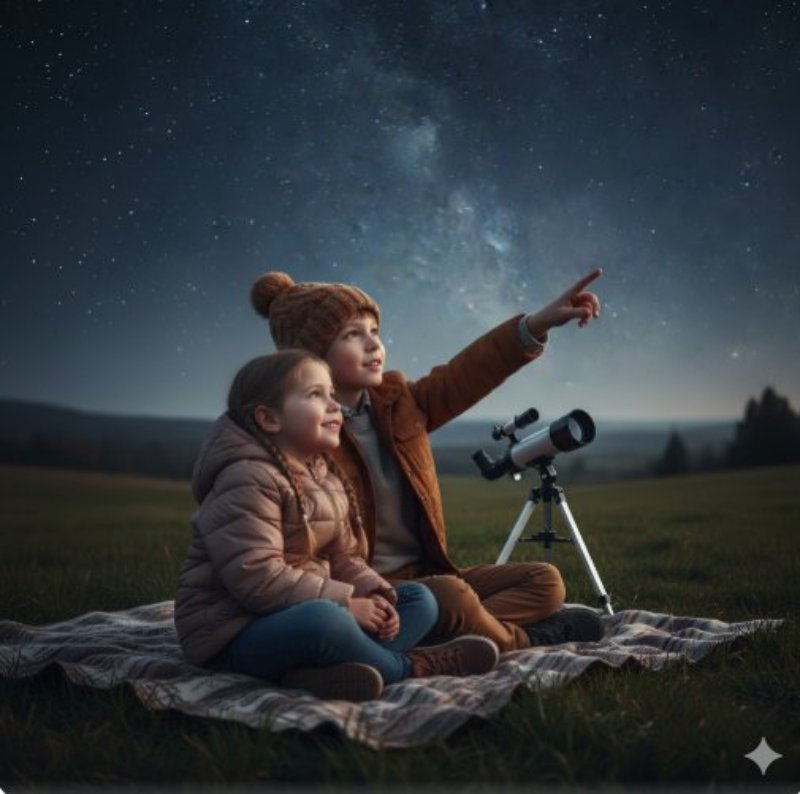 nighttime stargazing