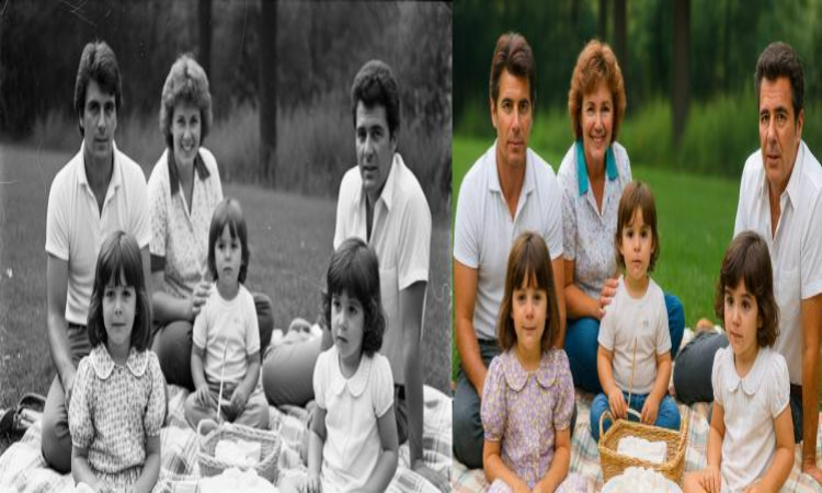 restored-slightly-faded-family-photo